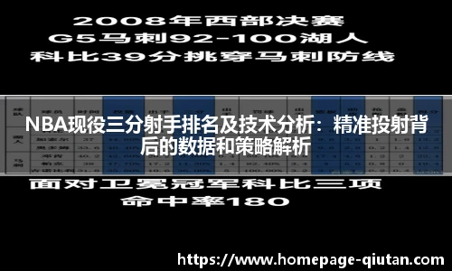 NBA现役三分射手排名及技术分析：精准投射背后的数据和策略解析